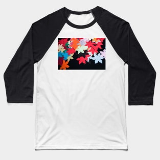 Abstract paper shapes 02 Baseball T-Shirt